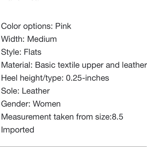 Coach Addy Starfish stripe ballet flats - Picture 7 of 7